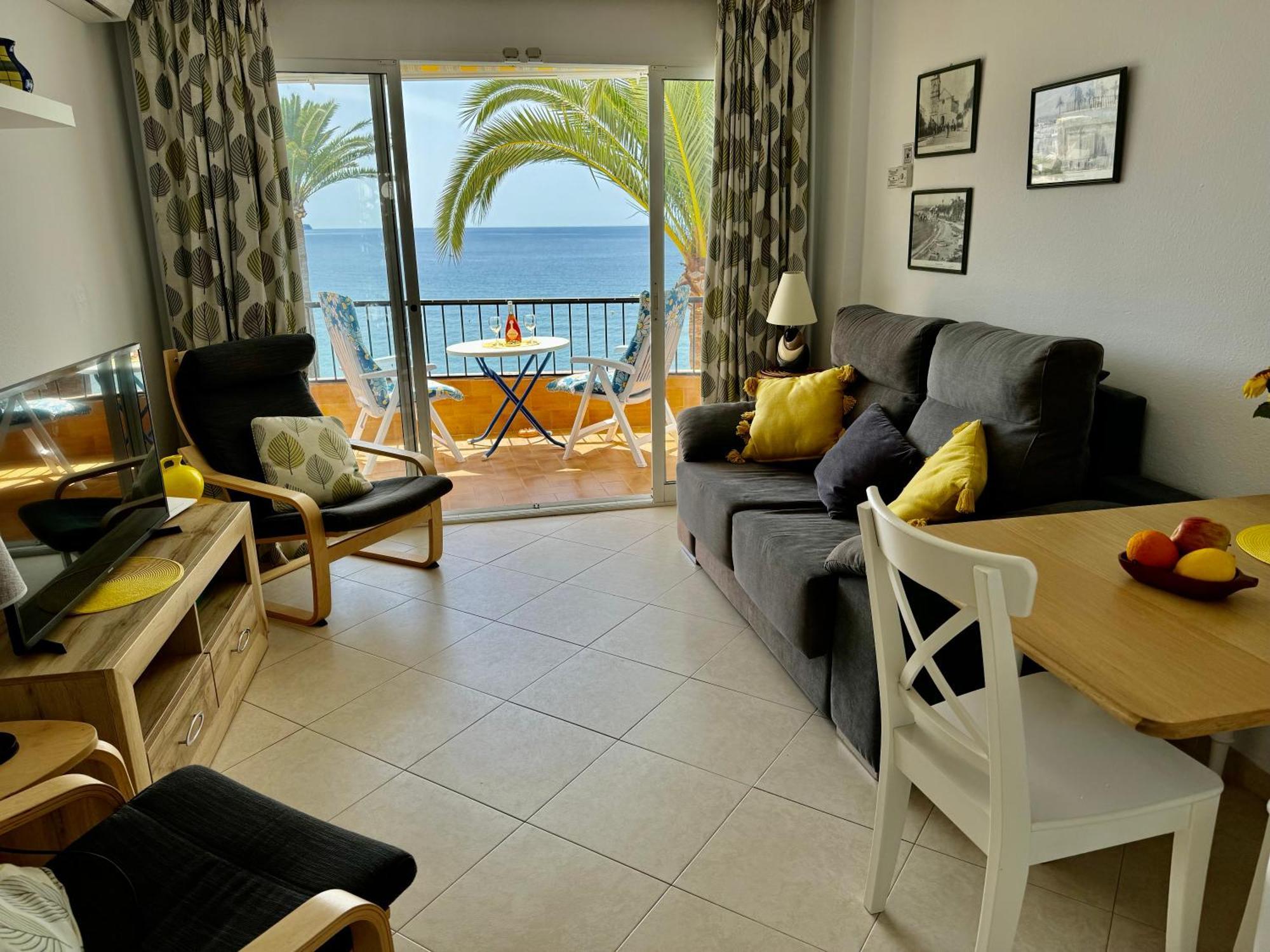 Апартаменты Acapulco Playa 34 Menyber Нерха Экстерьер фото
